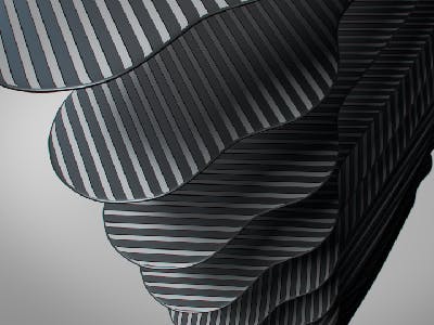 Carbon Fibre PEEK close up 